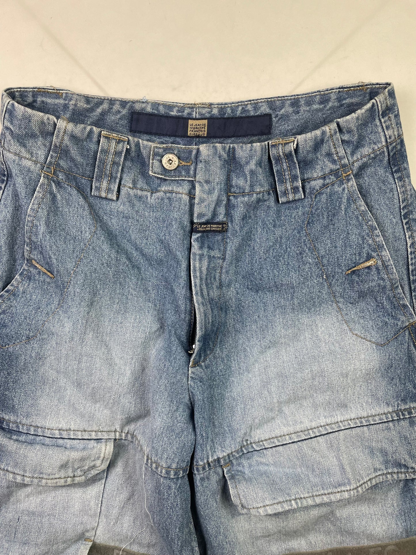 Vintage Marithe François Girbaud Striped Denim