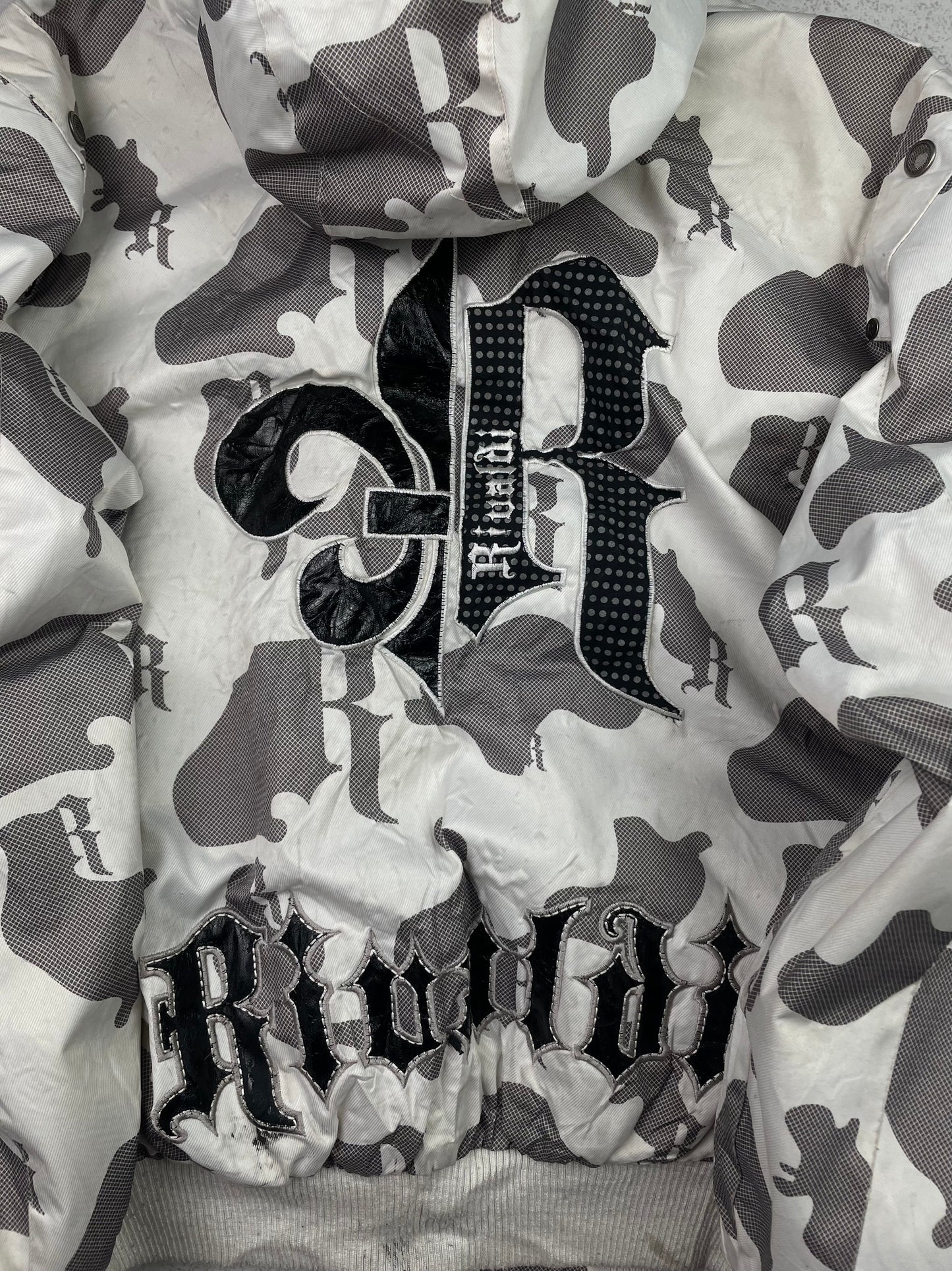 Y2k Allover Printed Rivaldi Jacket