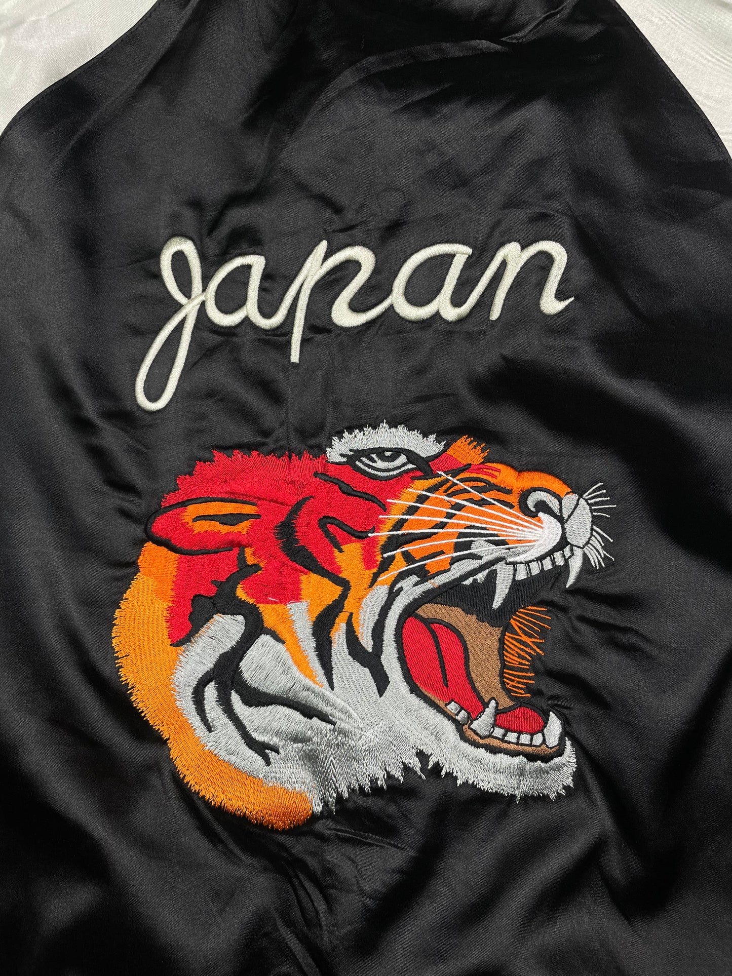 Vintage Japanese Souvenir Satin Bomber jacket
