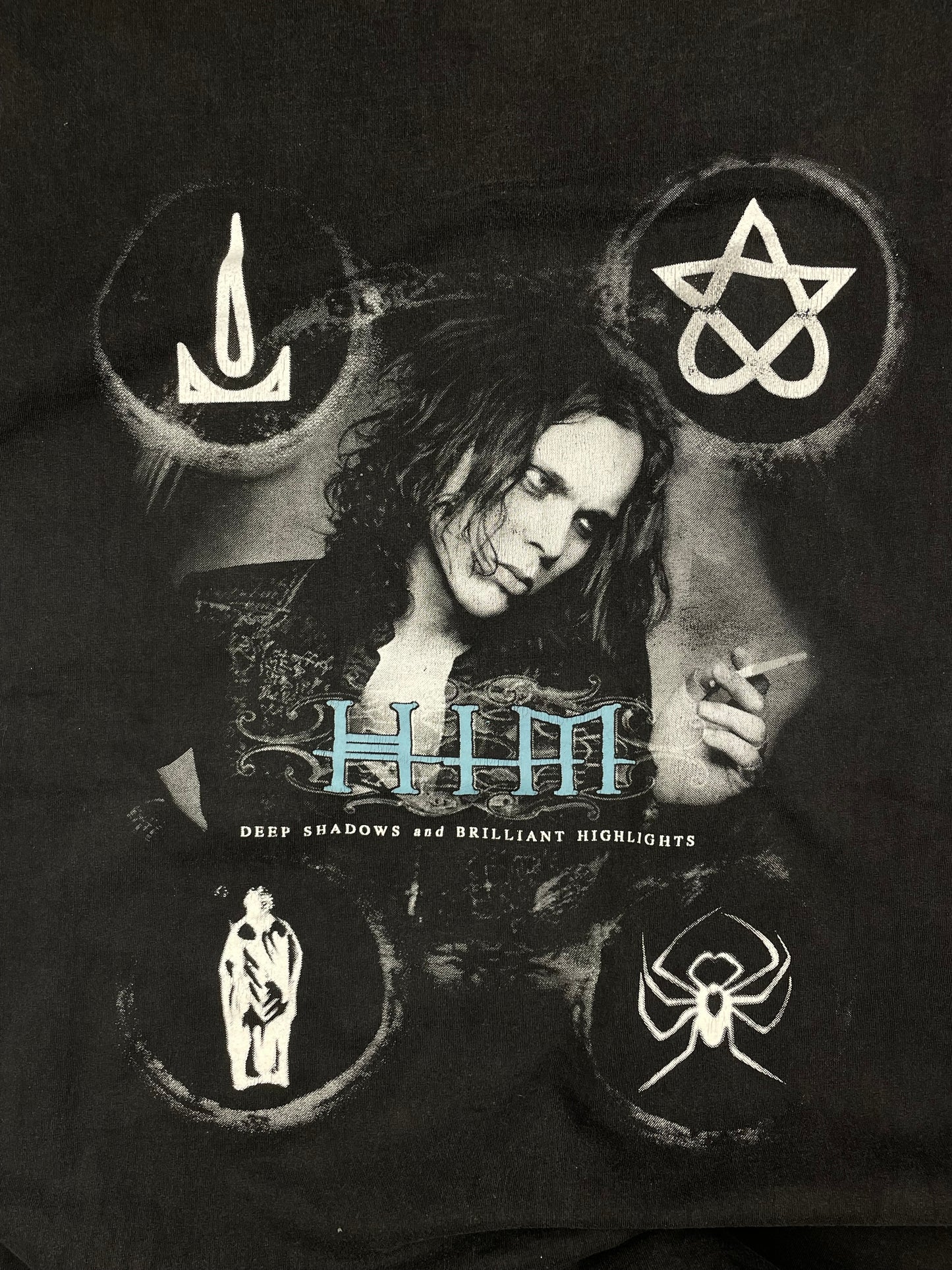 Vintage 2001 HIM Band tshirt