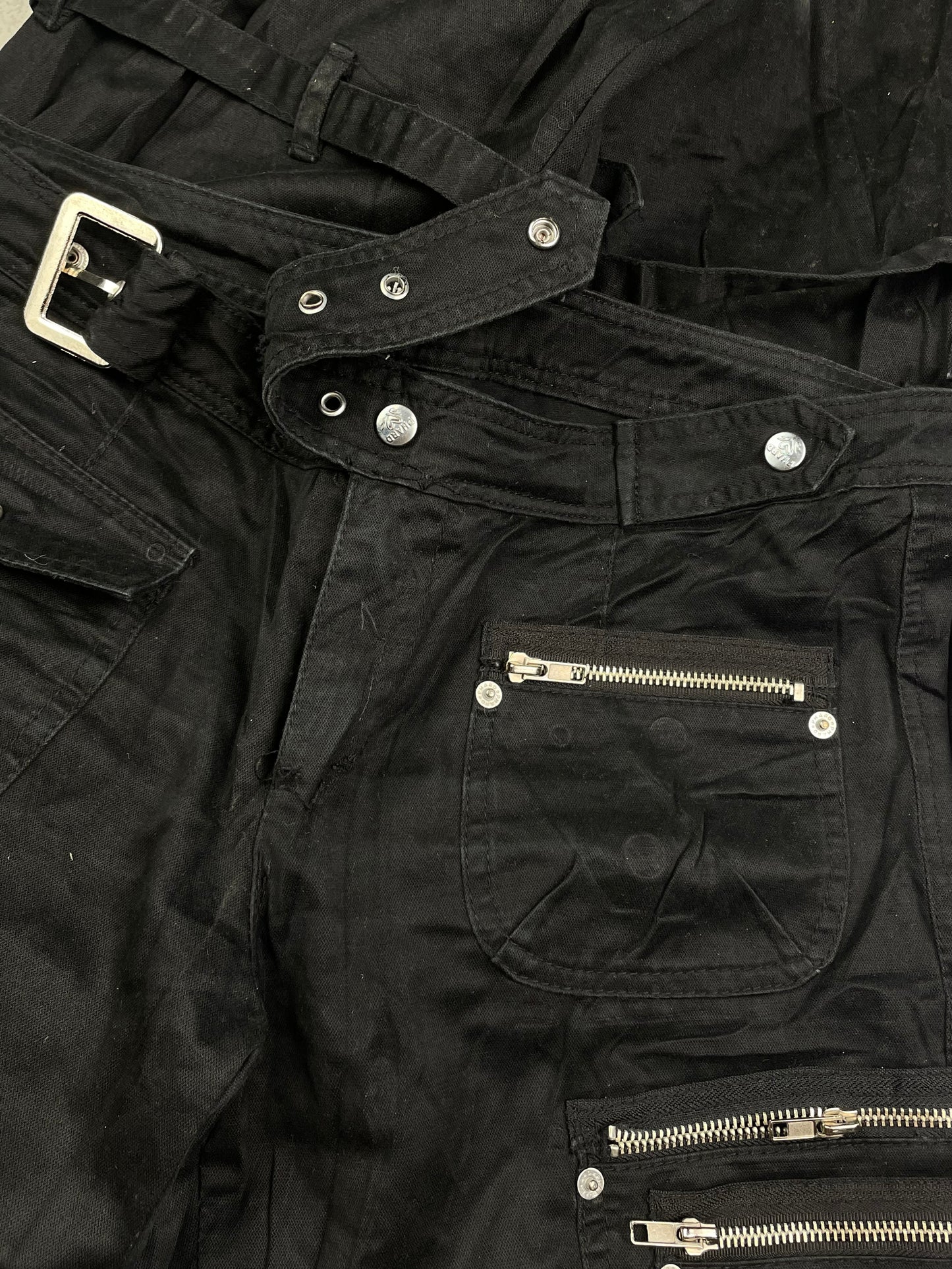 Vintage Raver style Denim Pants