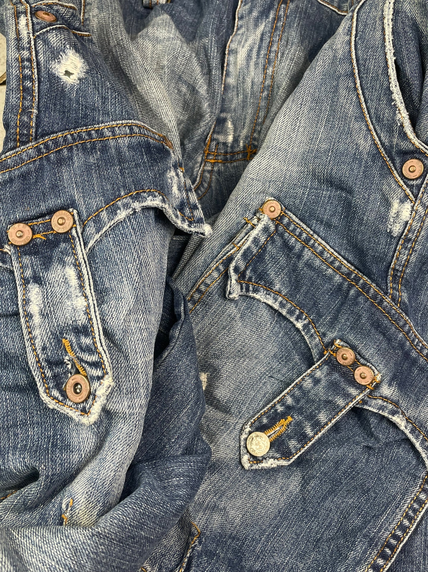 Y2k Heavyweight Washed Cargo Pants