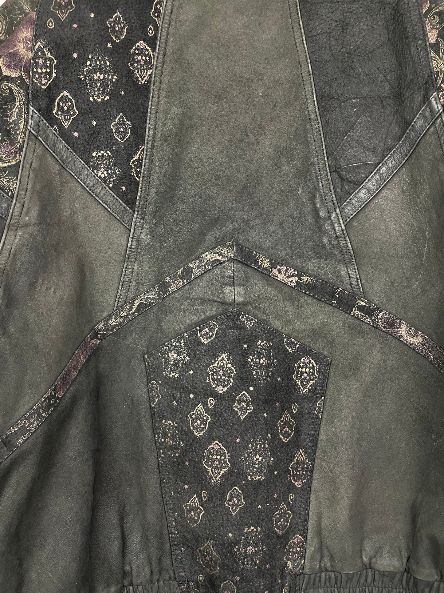 80’s Korean Suede Leather Jacket