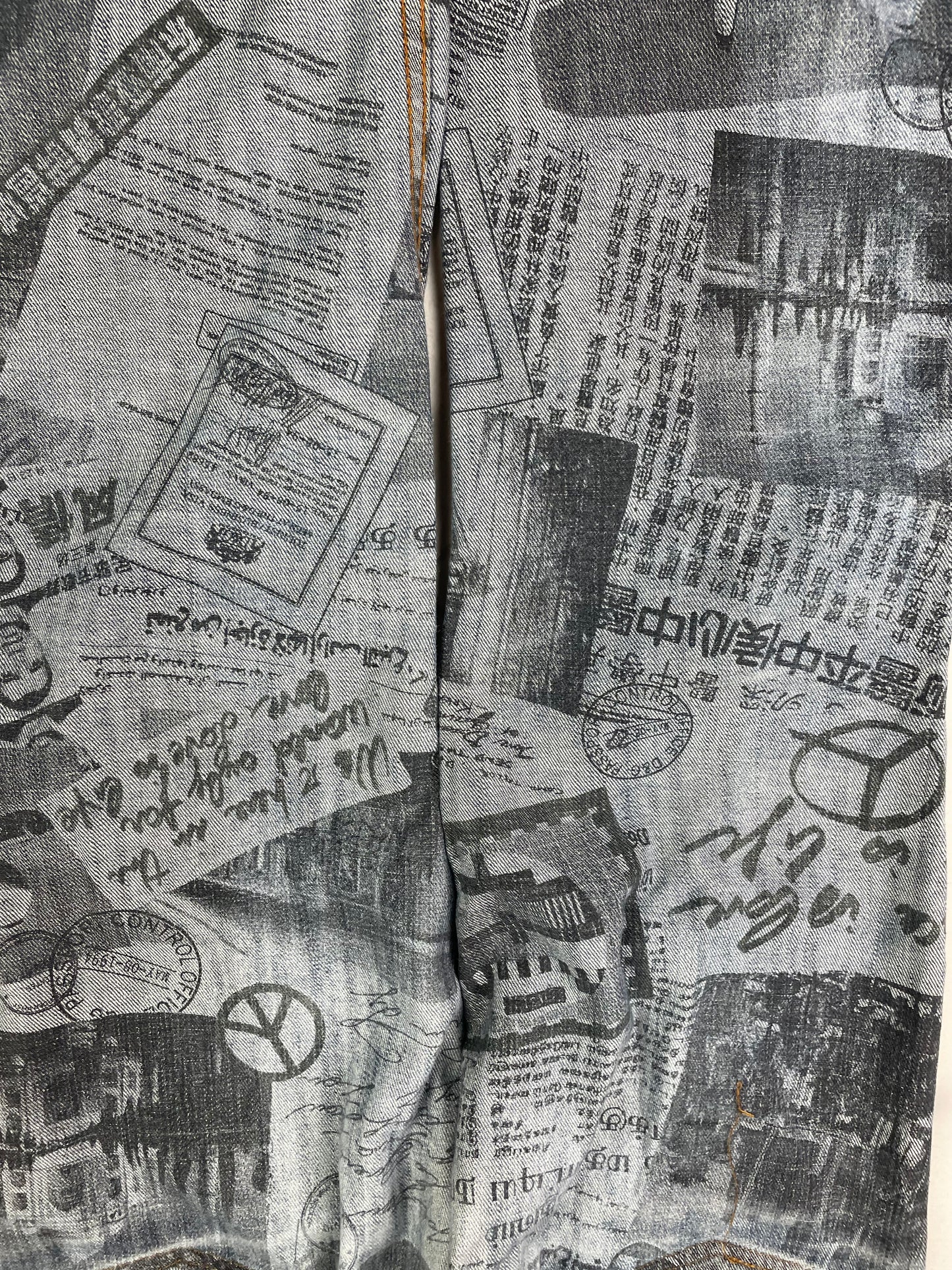 90’s Dolce&Gabanna Archive Magazine Denim Pair