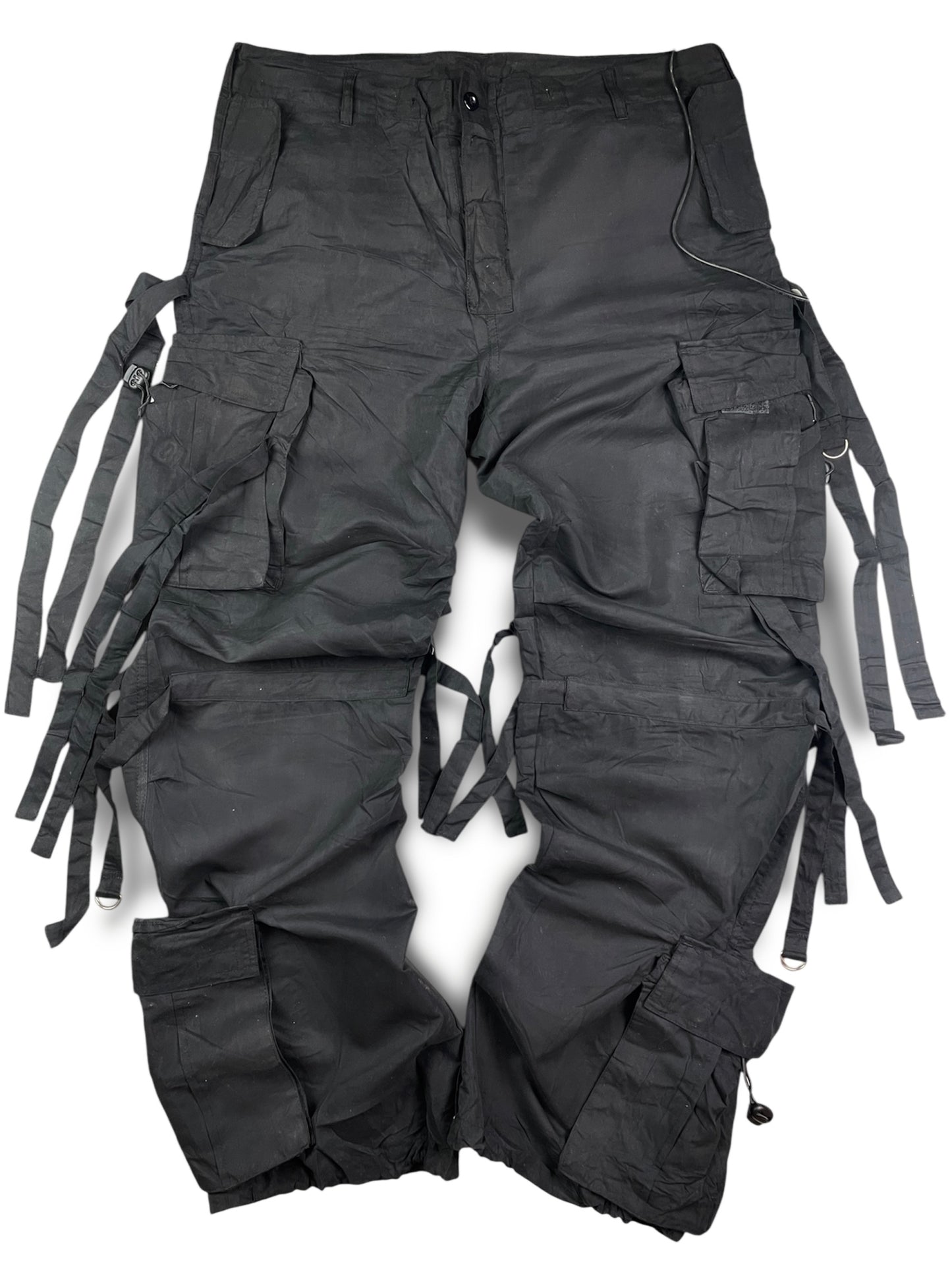 00’s Bondage Cargo Parachute pants