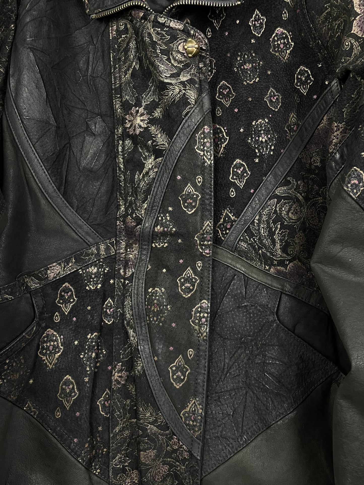 80’s Korean Suede Leather Jacket