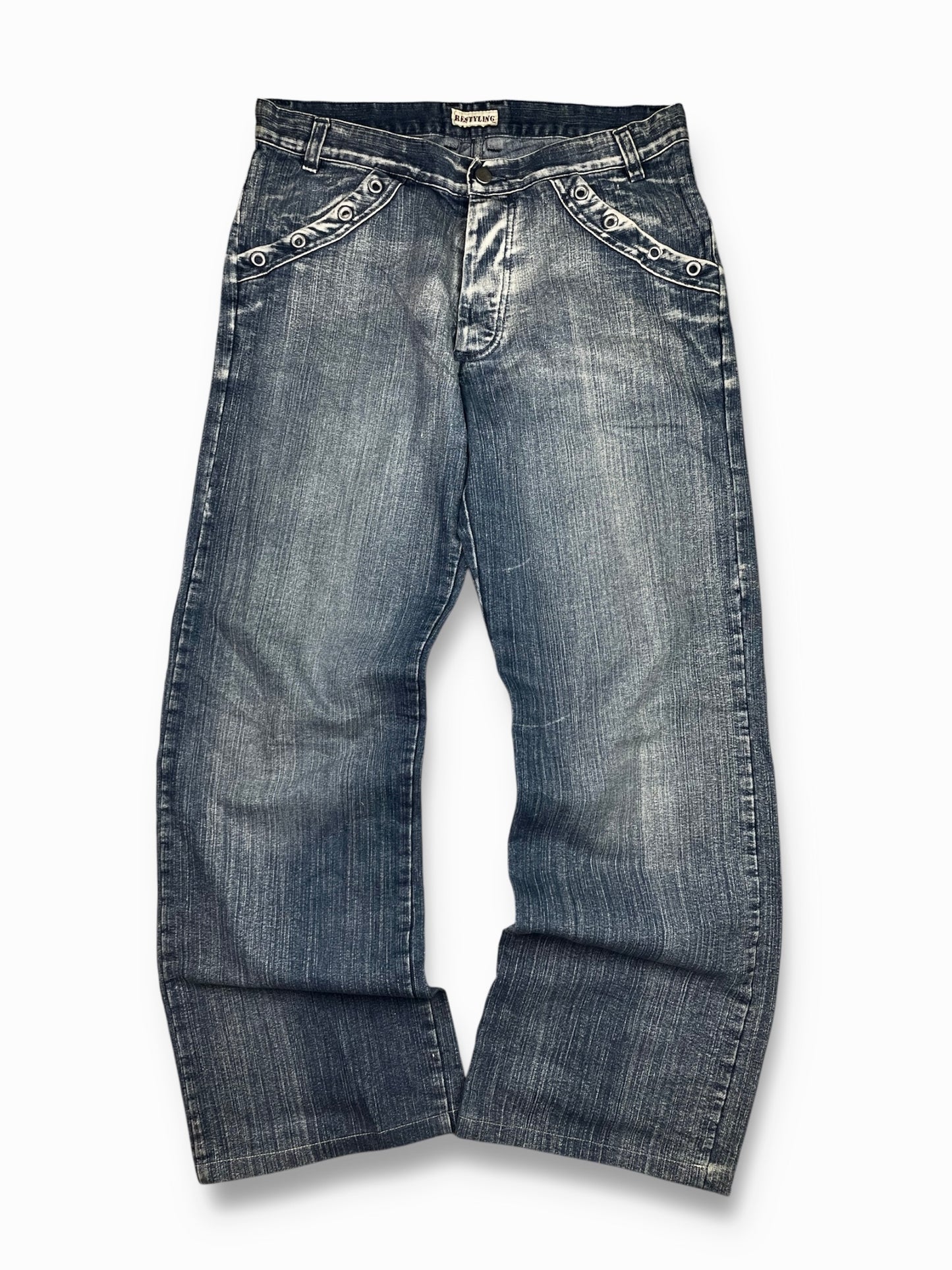 Vintage Y2k Washed Denim Pair