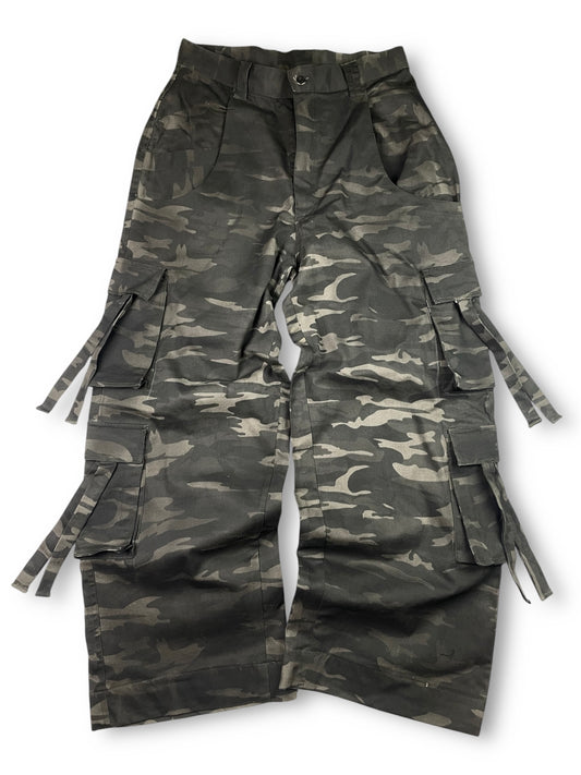 Faded & Thrashed Bondage Camo Pants