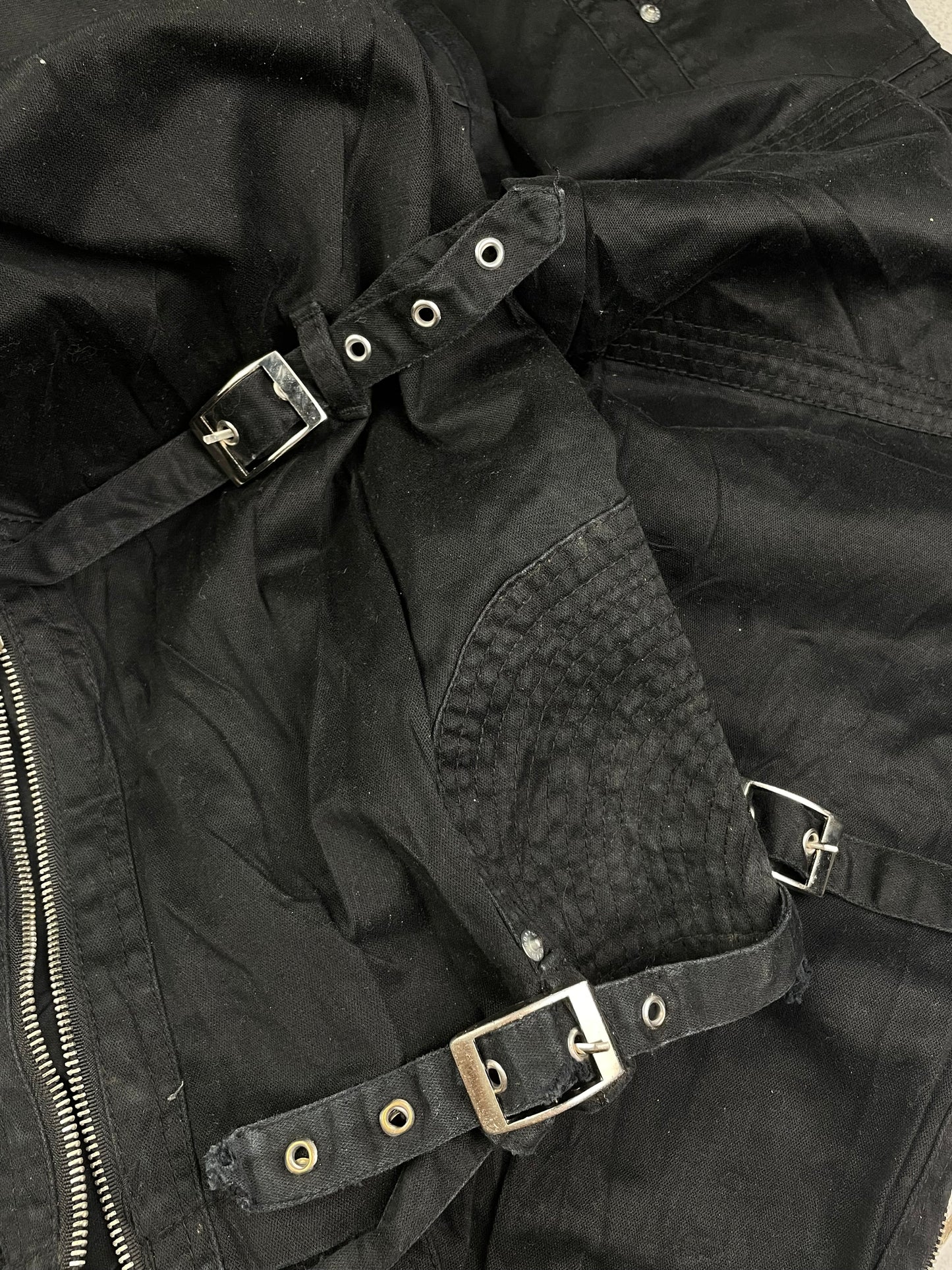 Vintage Raver style Denim Pants