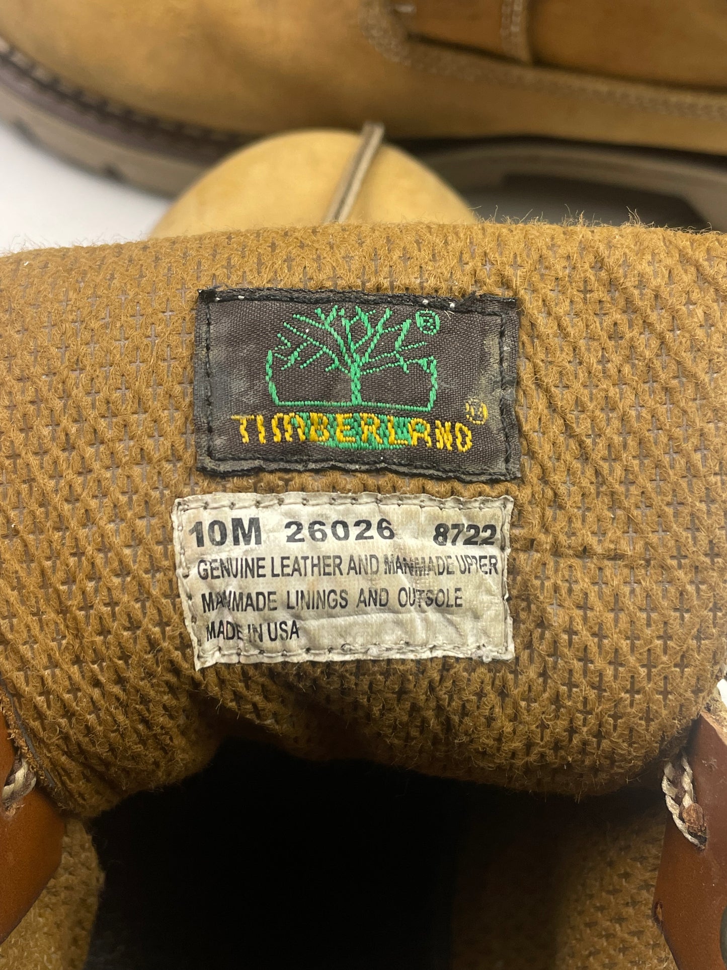 90’s Rare Timberland Spellout Boots