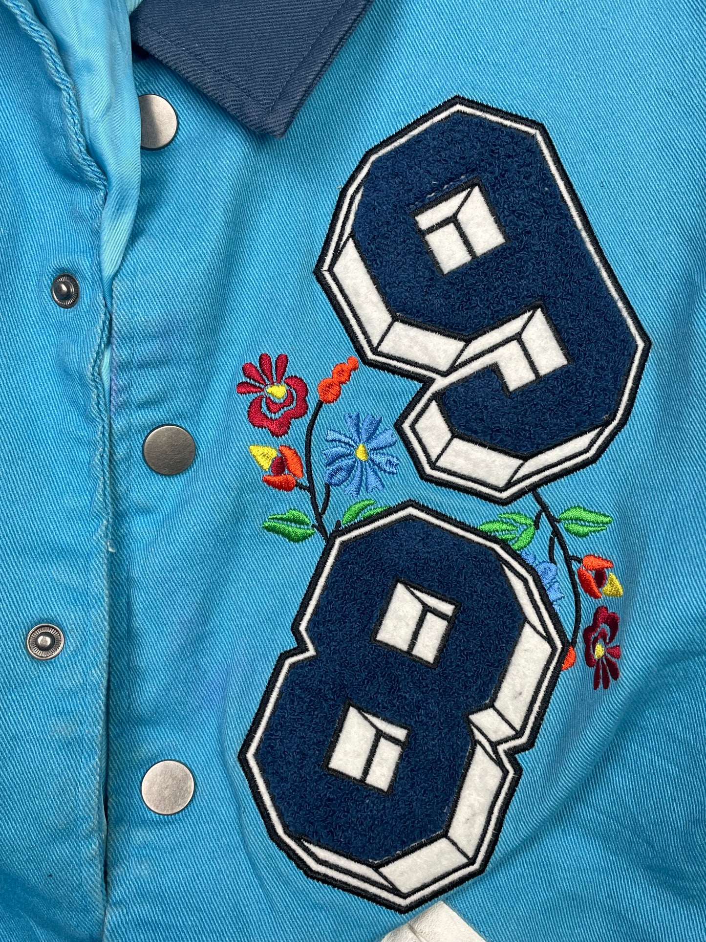 Loiter “FlawsNSins” Varisty jacket