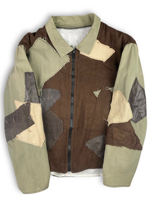 Vintage 90’s Reworked patched jacket