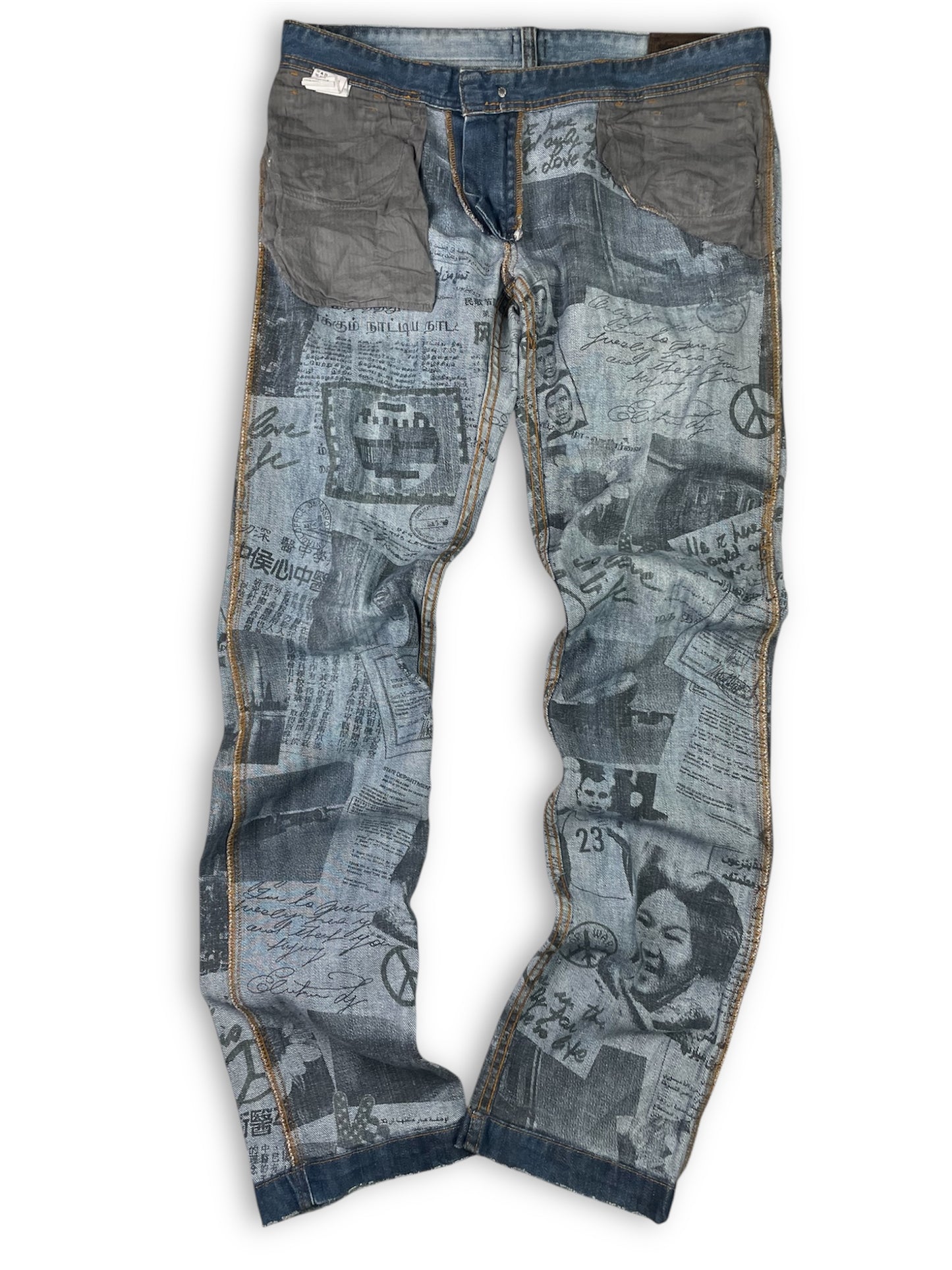 90’s Dolce&Gabanna Archive Magazine Denim Pair