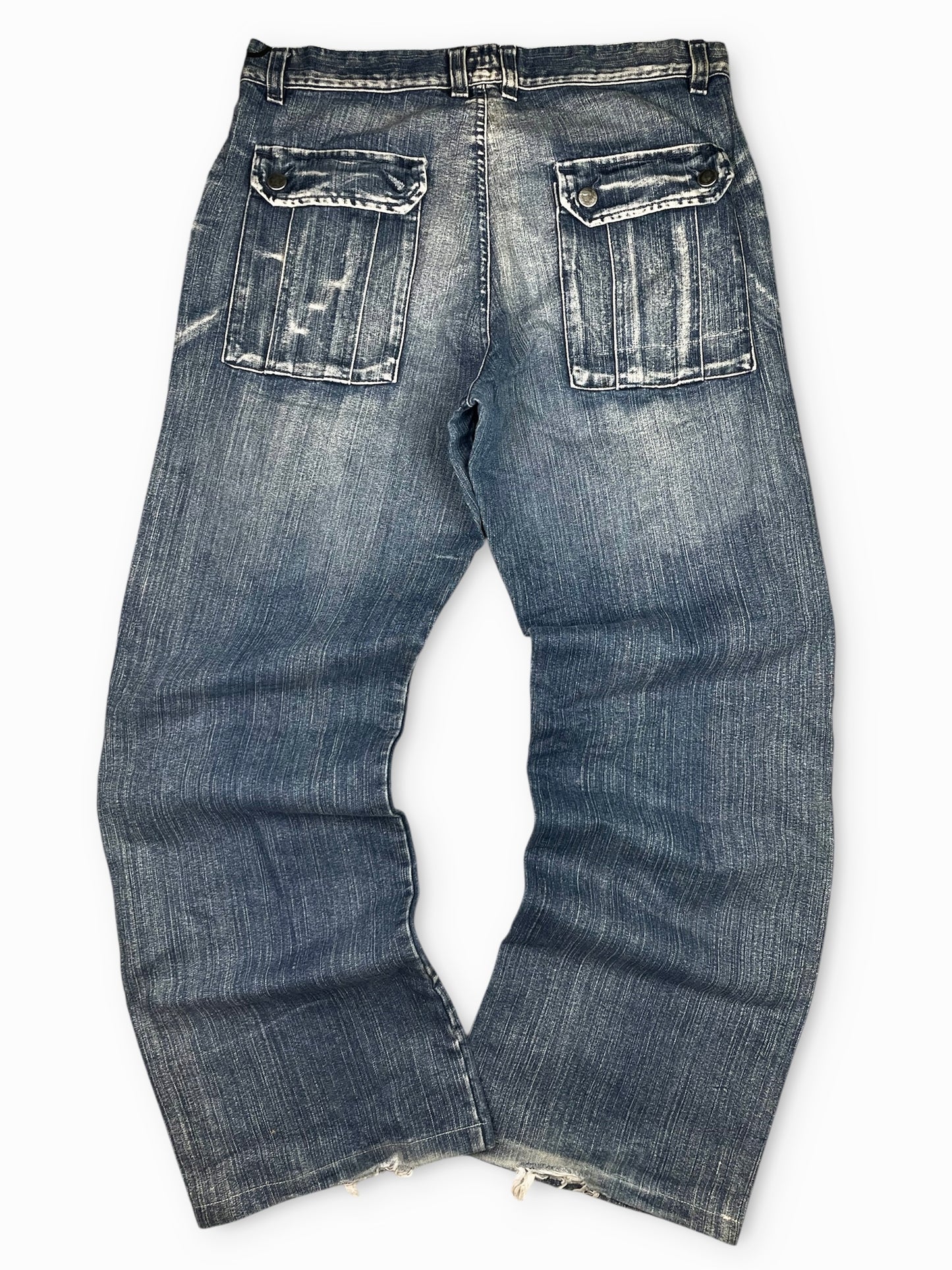 Vintage Y2k Washed Denim Pair