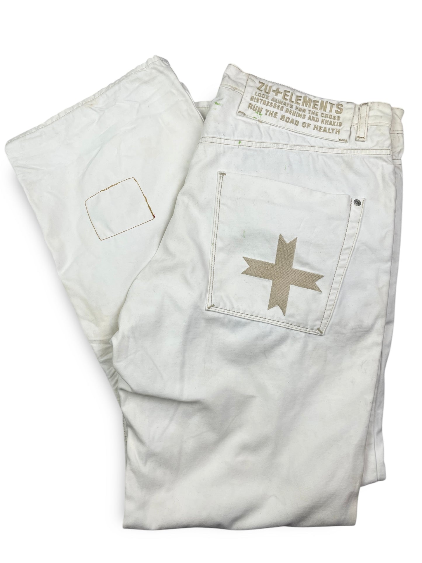 Vintage ZU+ ELEMENTS Embroidered Denim