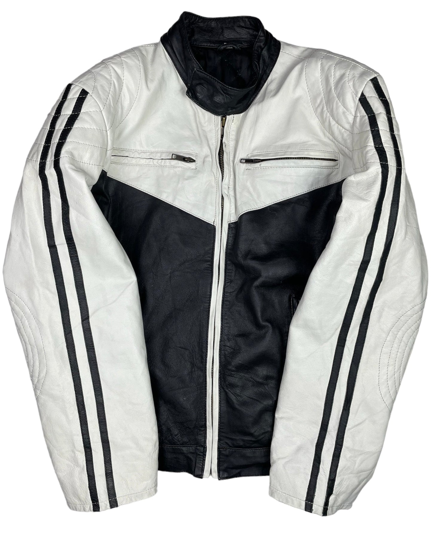 Vintage Leather Moto jacket