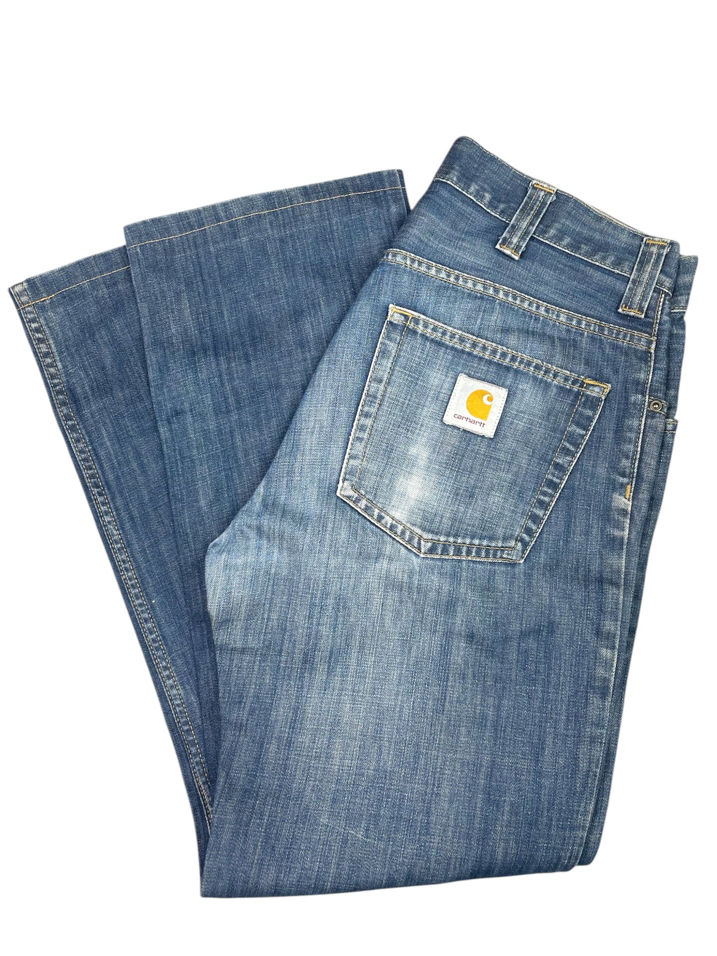 Vintage Carhartt Washed Denim Pants