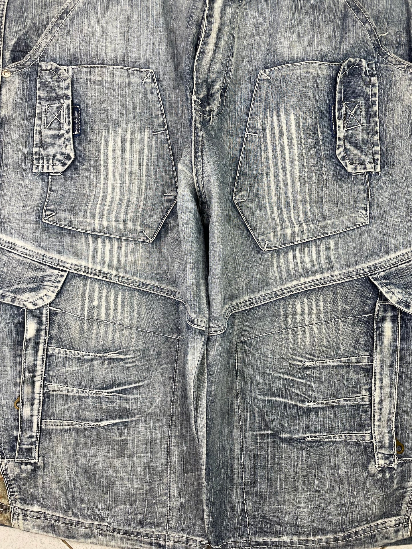 Vintage Raver Baggy Denim Jorts