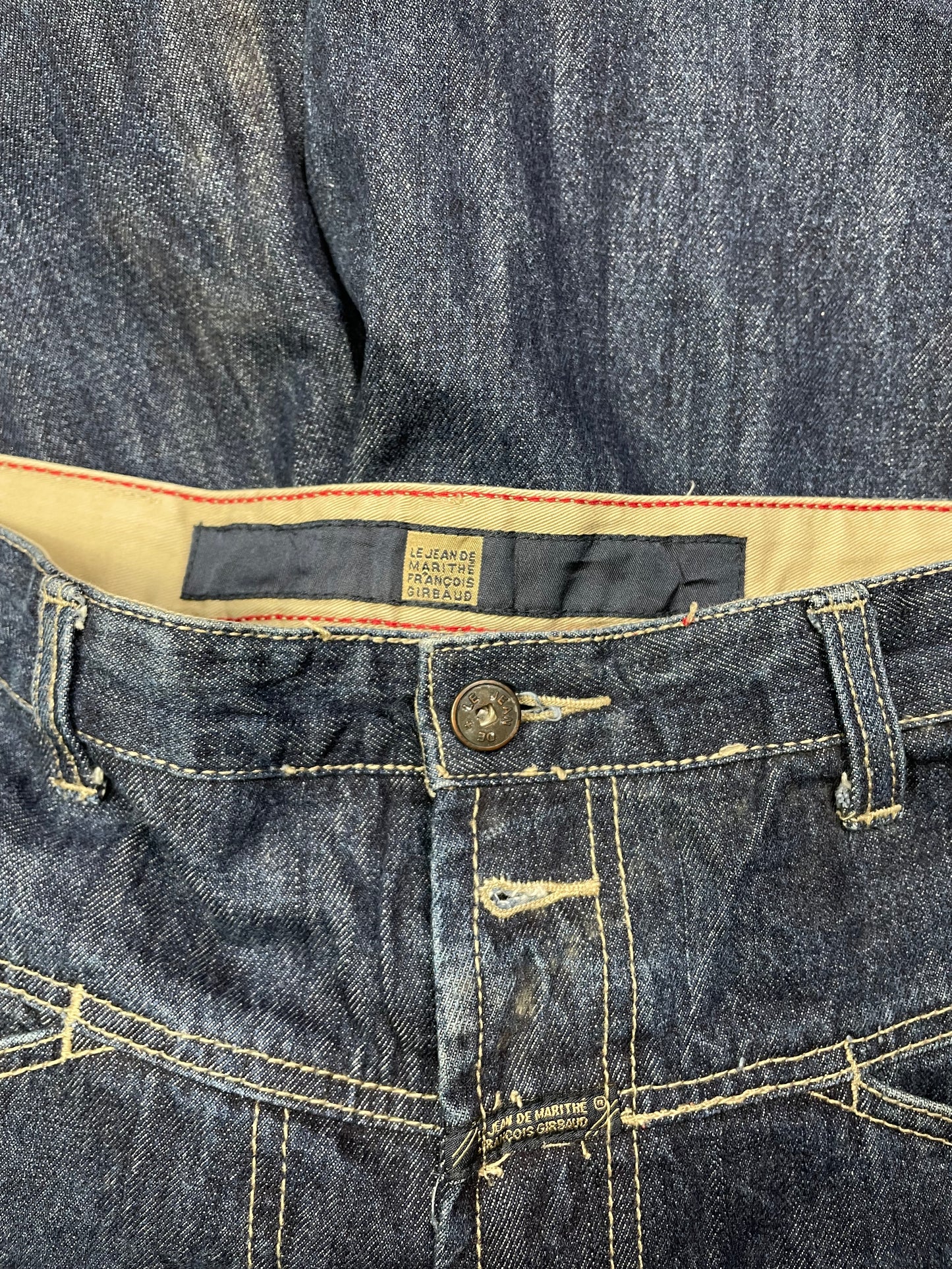 Marithe François Girbaud Indigo Denim
