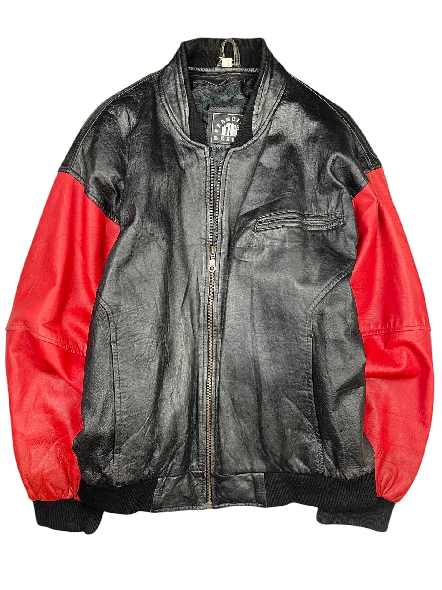 80’s Fransisco Design Leather Varsity