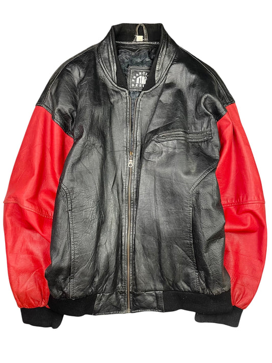 80’s Fransisco Design Leather Varsity