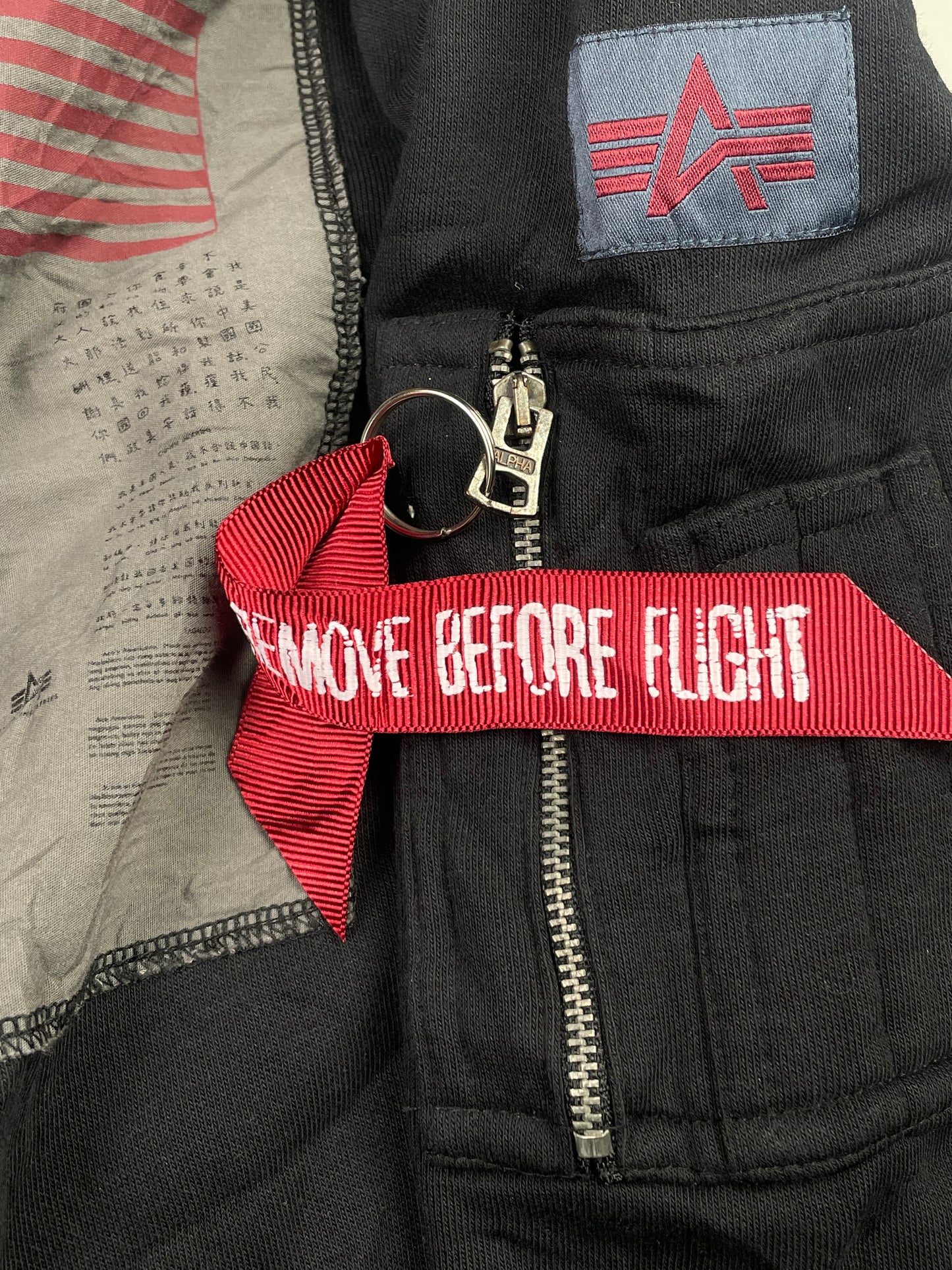 Vintage Alpha industries Patched Crewneck