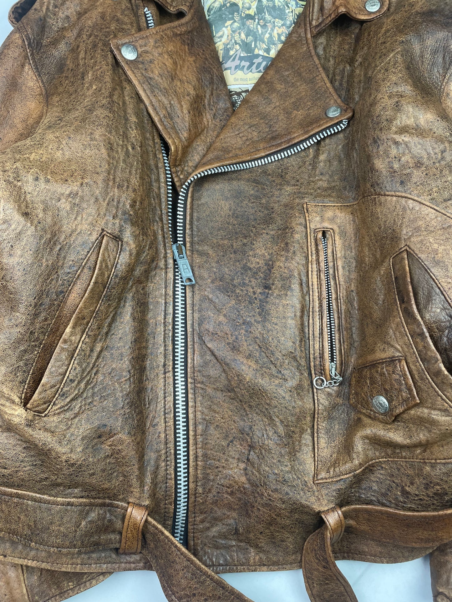 80’s Distressed Military Flight jacket