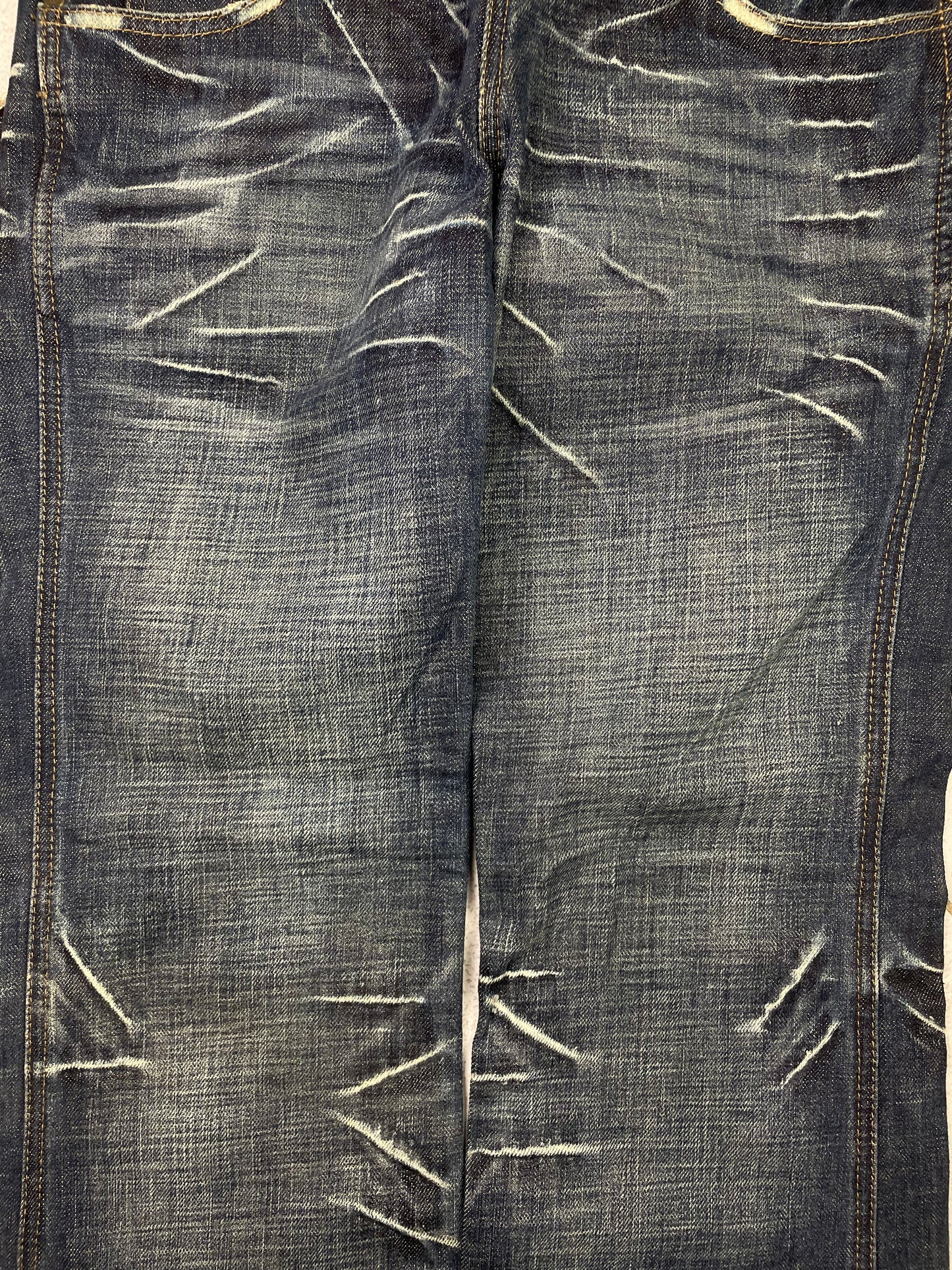 Vintage Japanese Washed Denim Pants