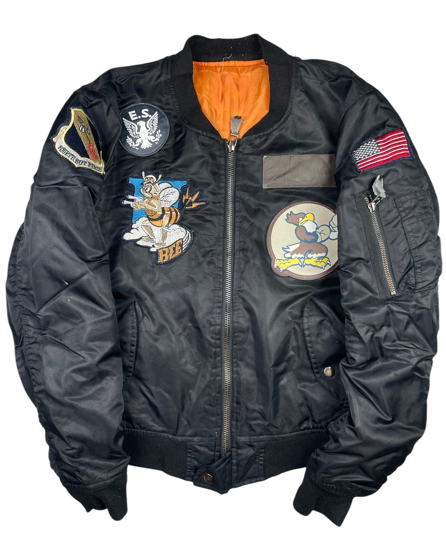 00’s Patched Flight jacket Bootleg
