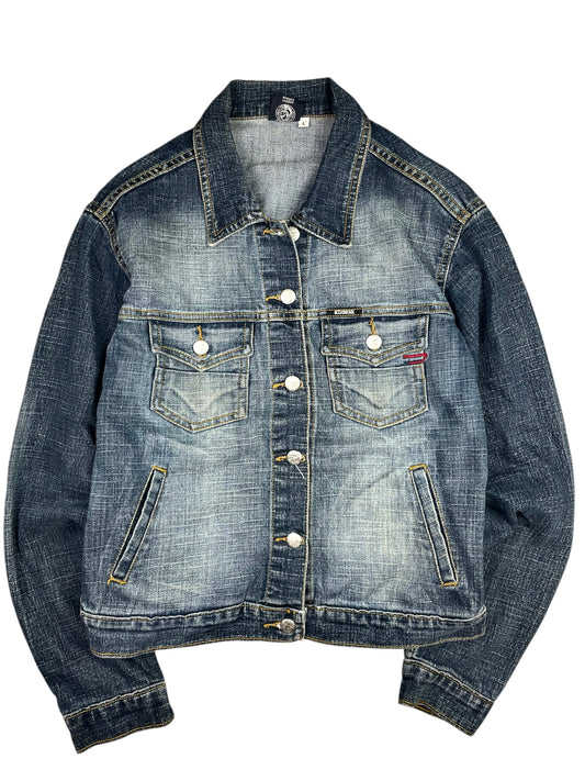 Y2k Diesel Washed Denim Jacket