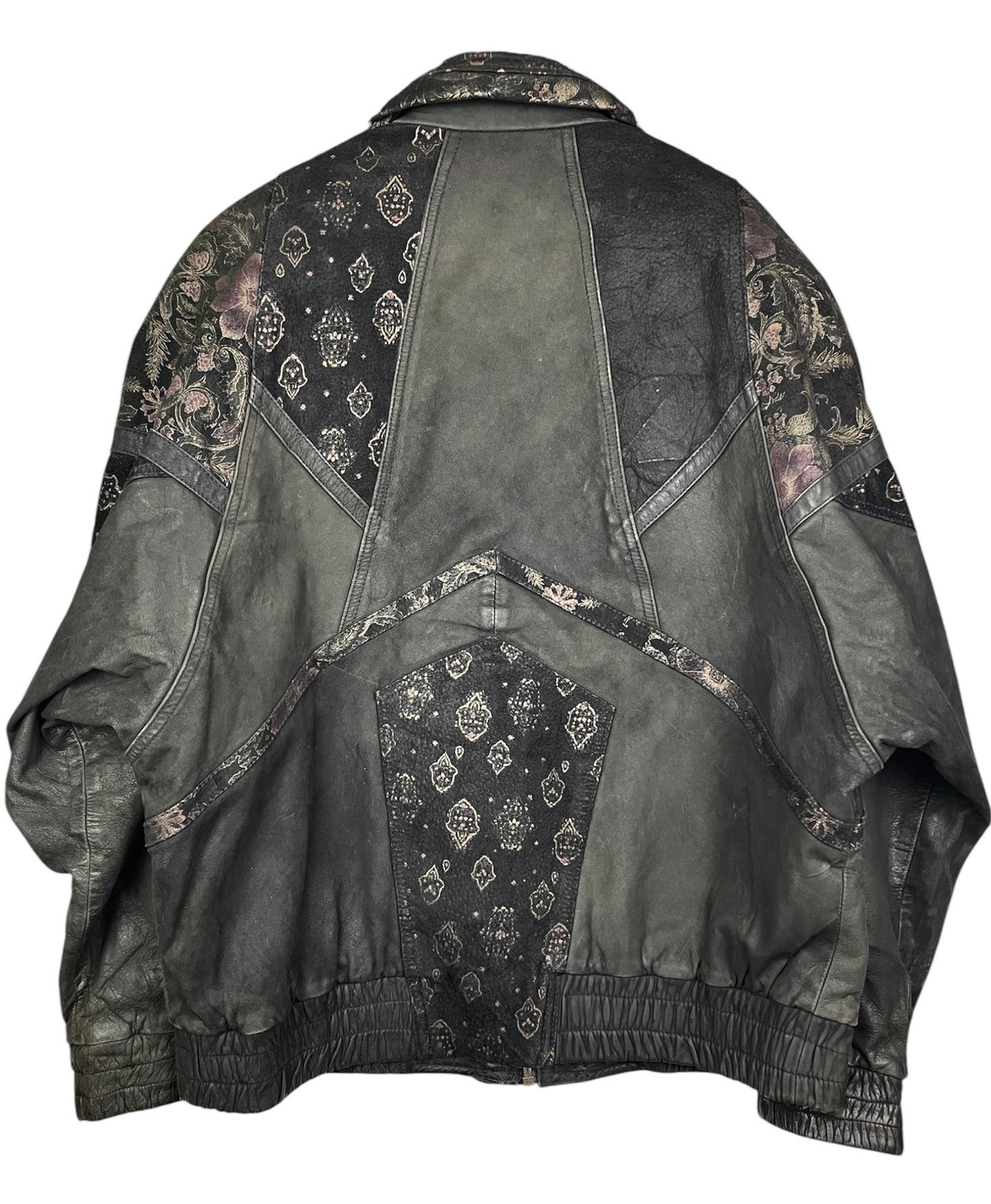 80’s Korean Suede Leather Jacket