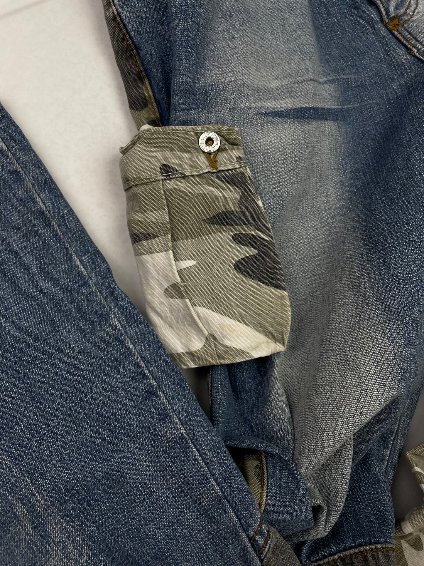 Vintage Reworked Hybrid Denim pants