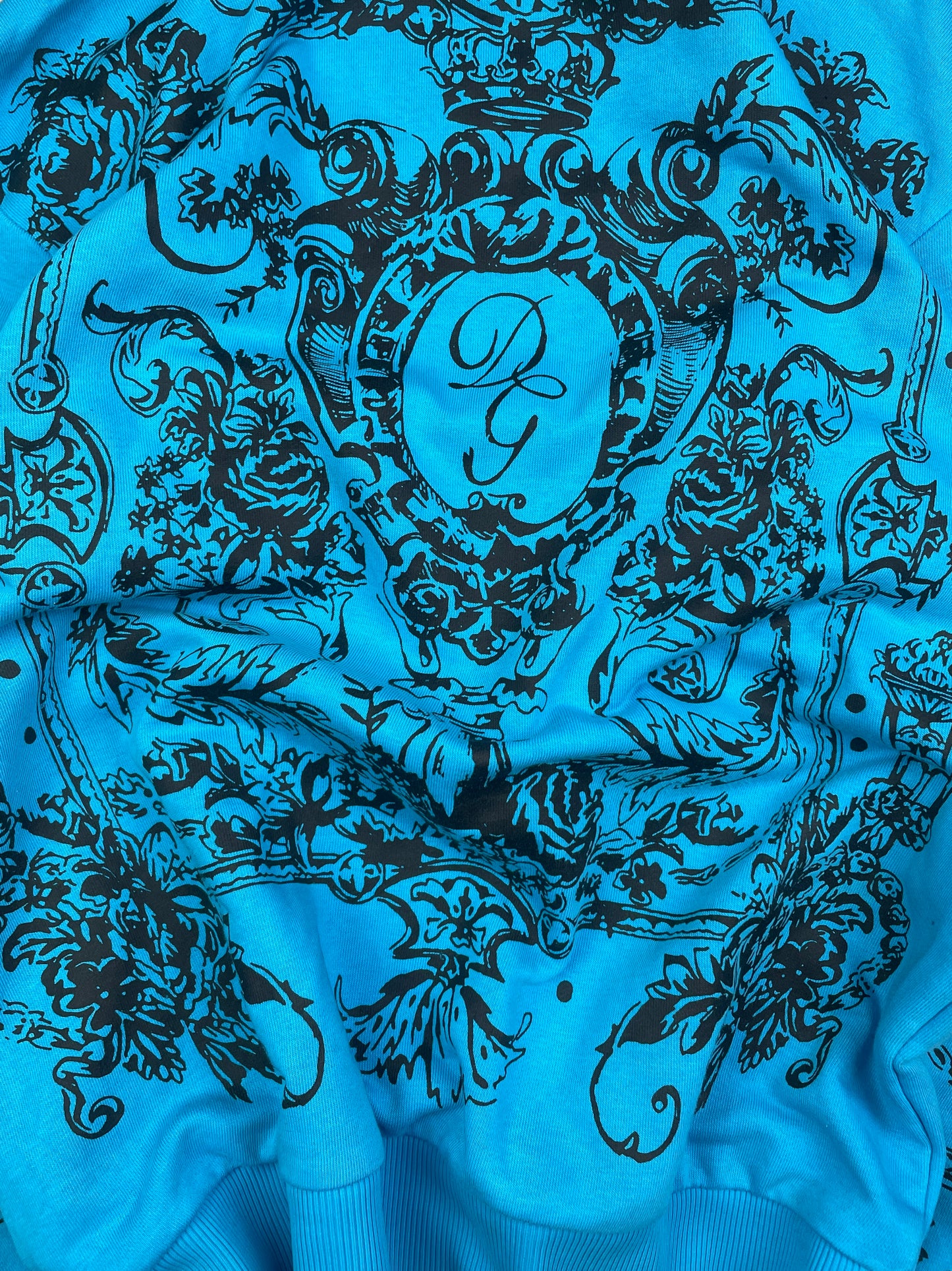 Y2k Dolce & Gabbana Allover Hoodie