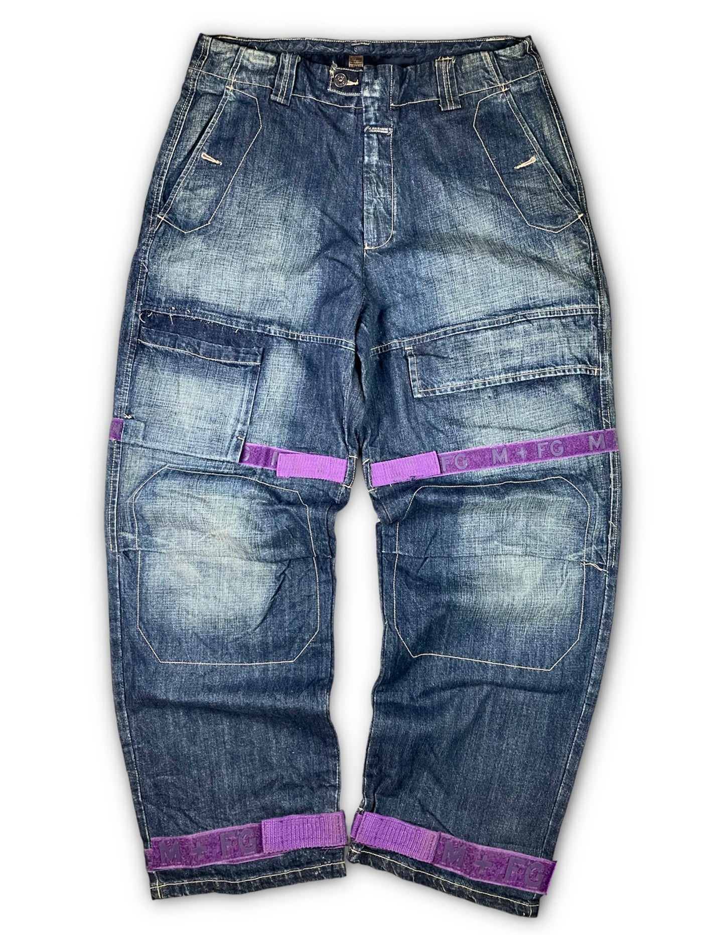 Marithe François Girbaud Straps Denim