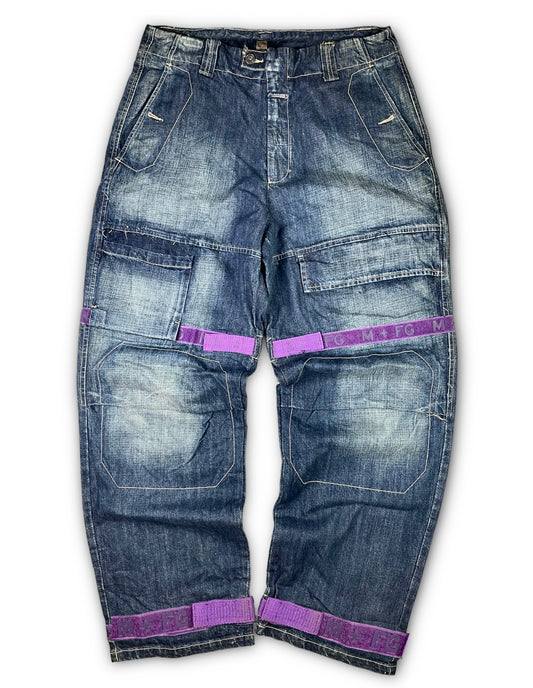 Marithe François Girbaud Straps Denim