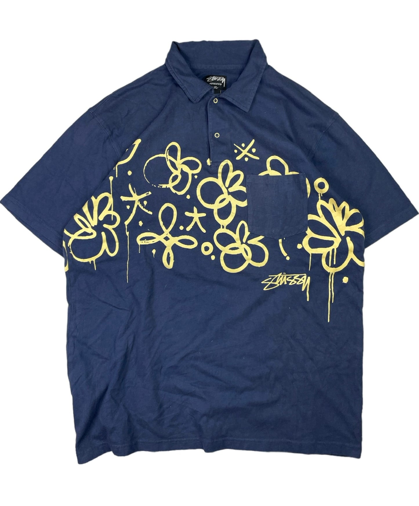 Vintage Stüssy japan Pocket tee