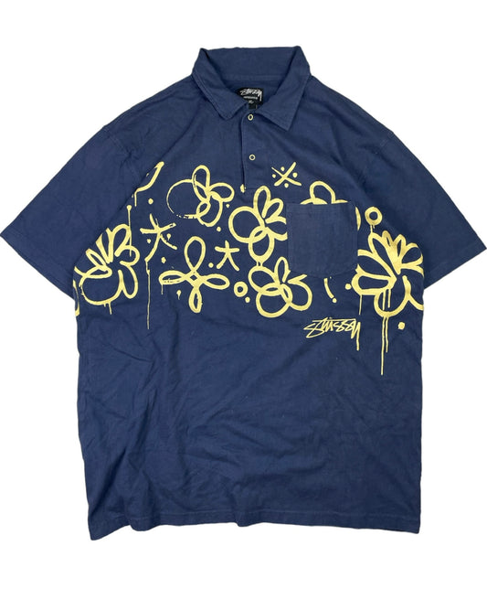 Vintage Stüssy japan Pocket tee