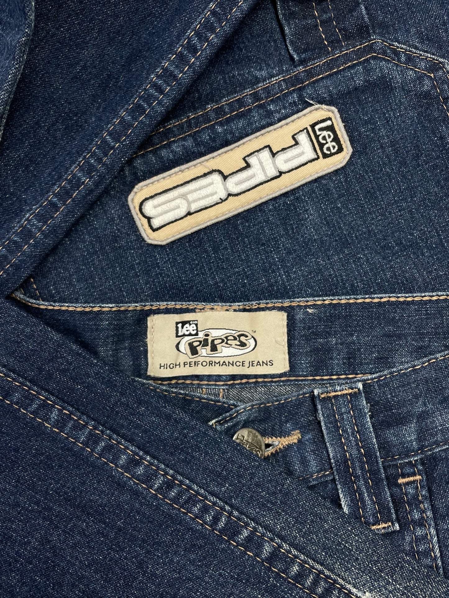 Vintage Jnco Style Lee pipes jeans
