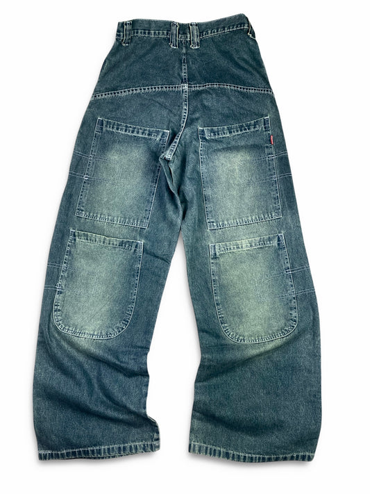 Y2k Jnco Style Skater Baggy Jeans