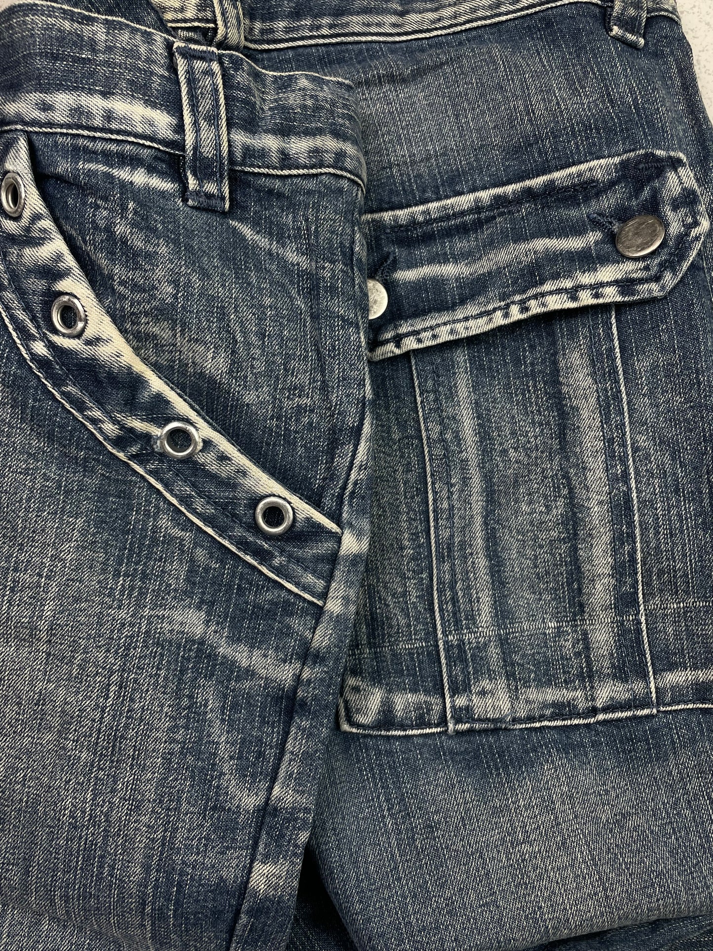 Vintage Y2k Washed Denim Pair