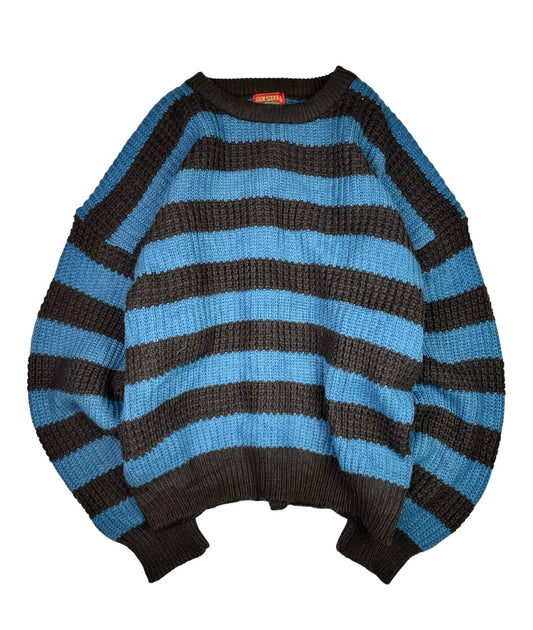 Vintage Striped Woolen Crewneck