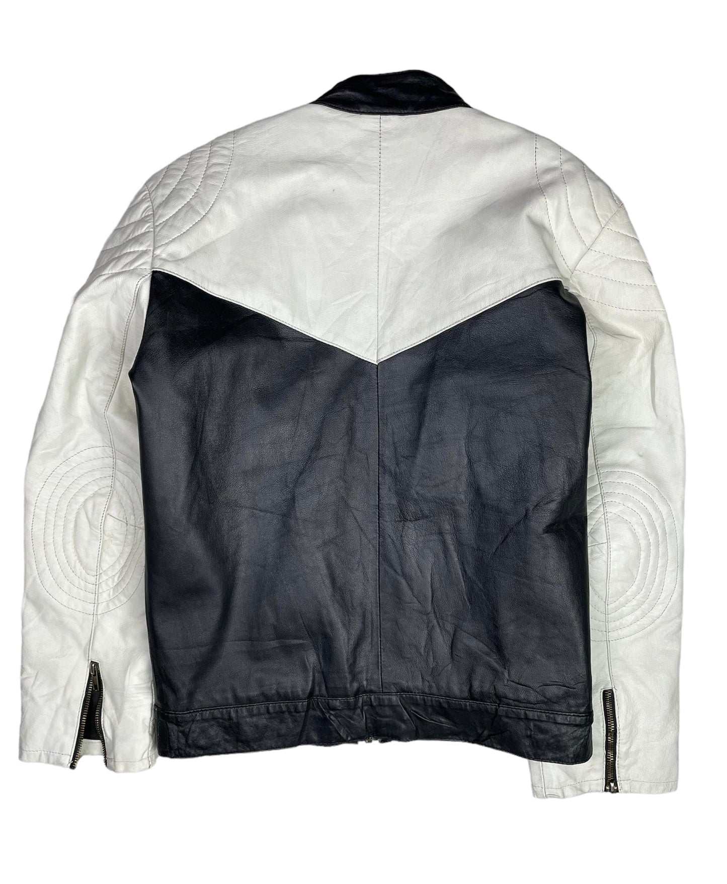 Vintage Leather Moto jacket