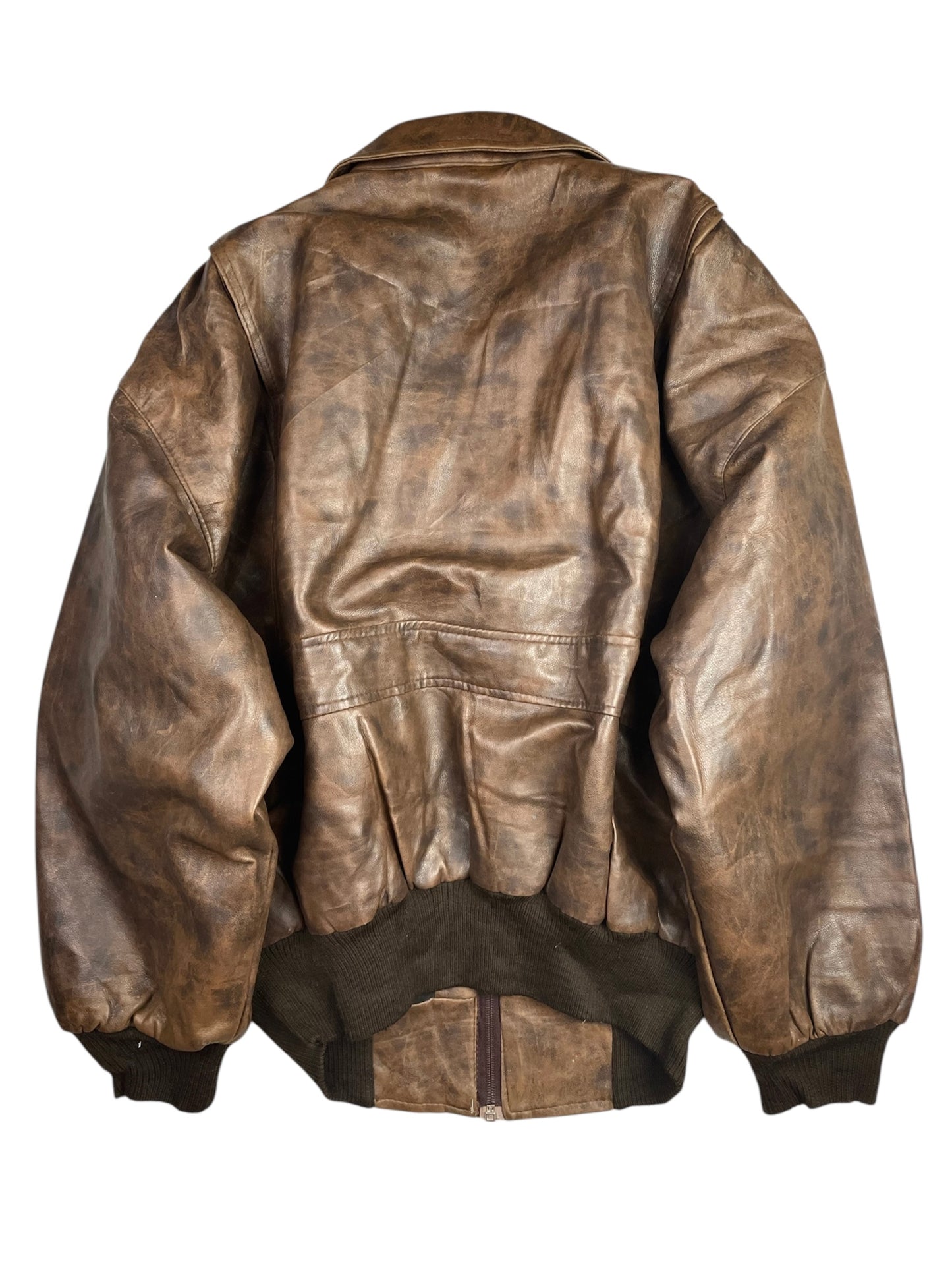 Vintage Lamb Leather Flight Jacket