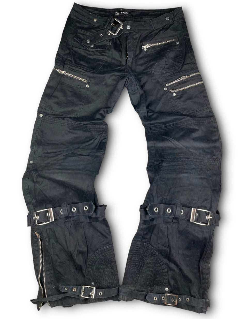 Vintage Raver style Denim Pants