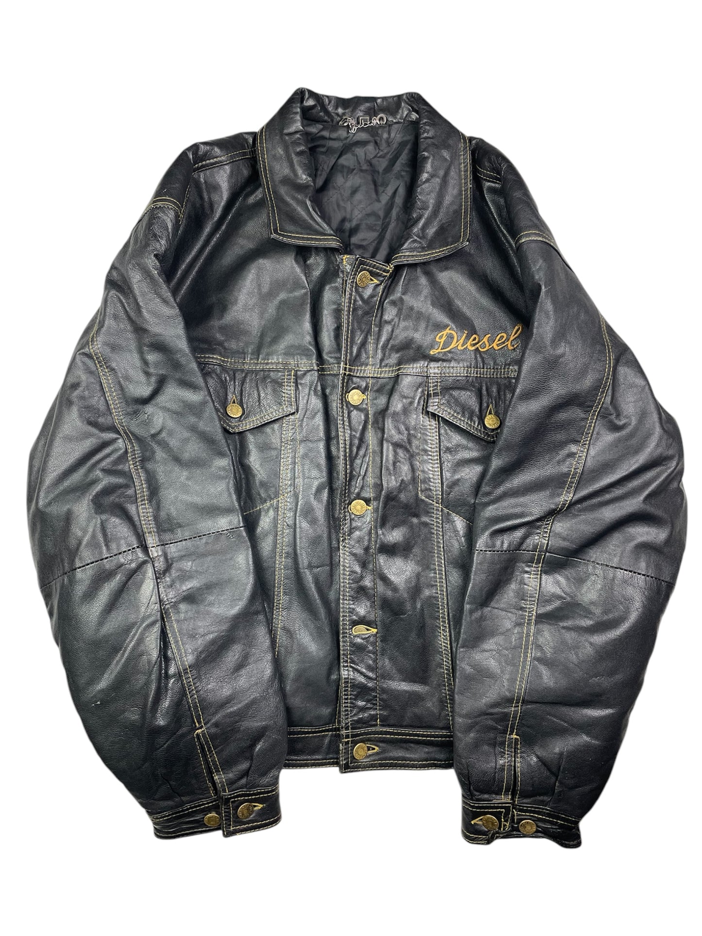 80’s Diesel Genuine Leather Jacket