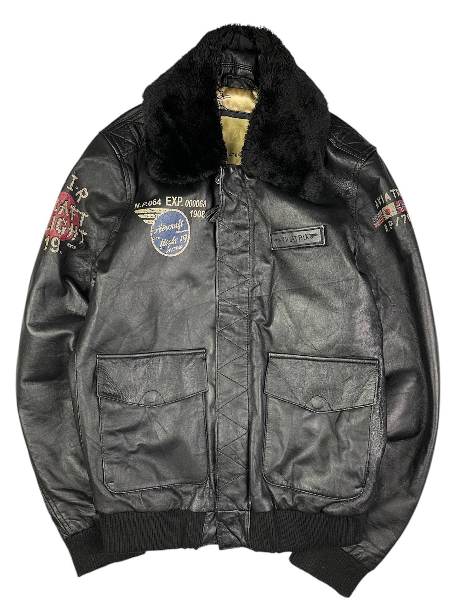 Vintage Aviation Leather jacket