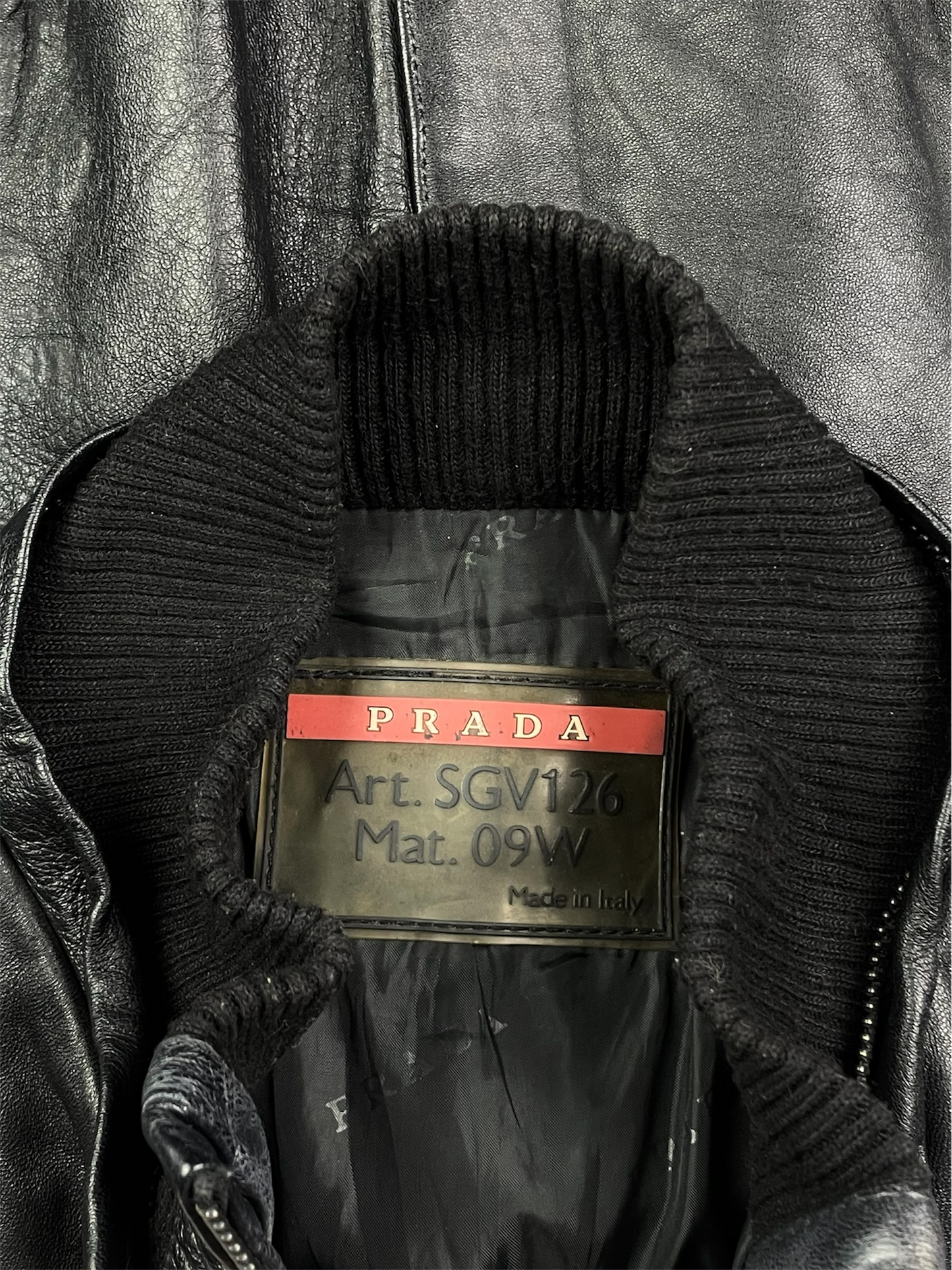 Y2k Prada Genuine Lambskin jacket