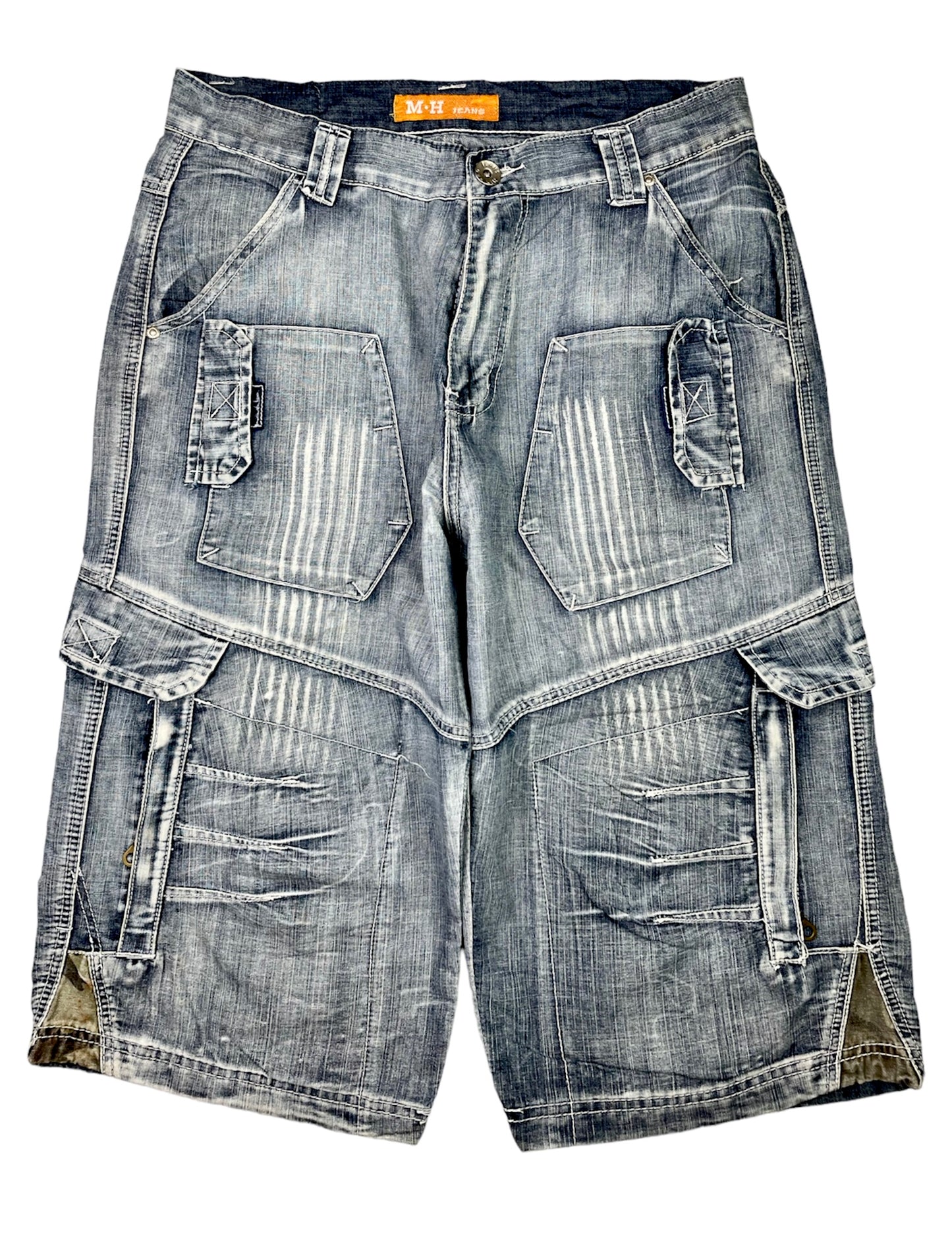Vintage Raver Baggy Denim Jorts