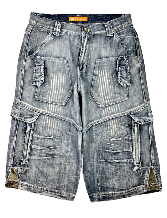 Vintage Raver Baggy Denim Jorts