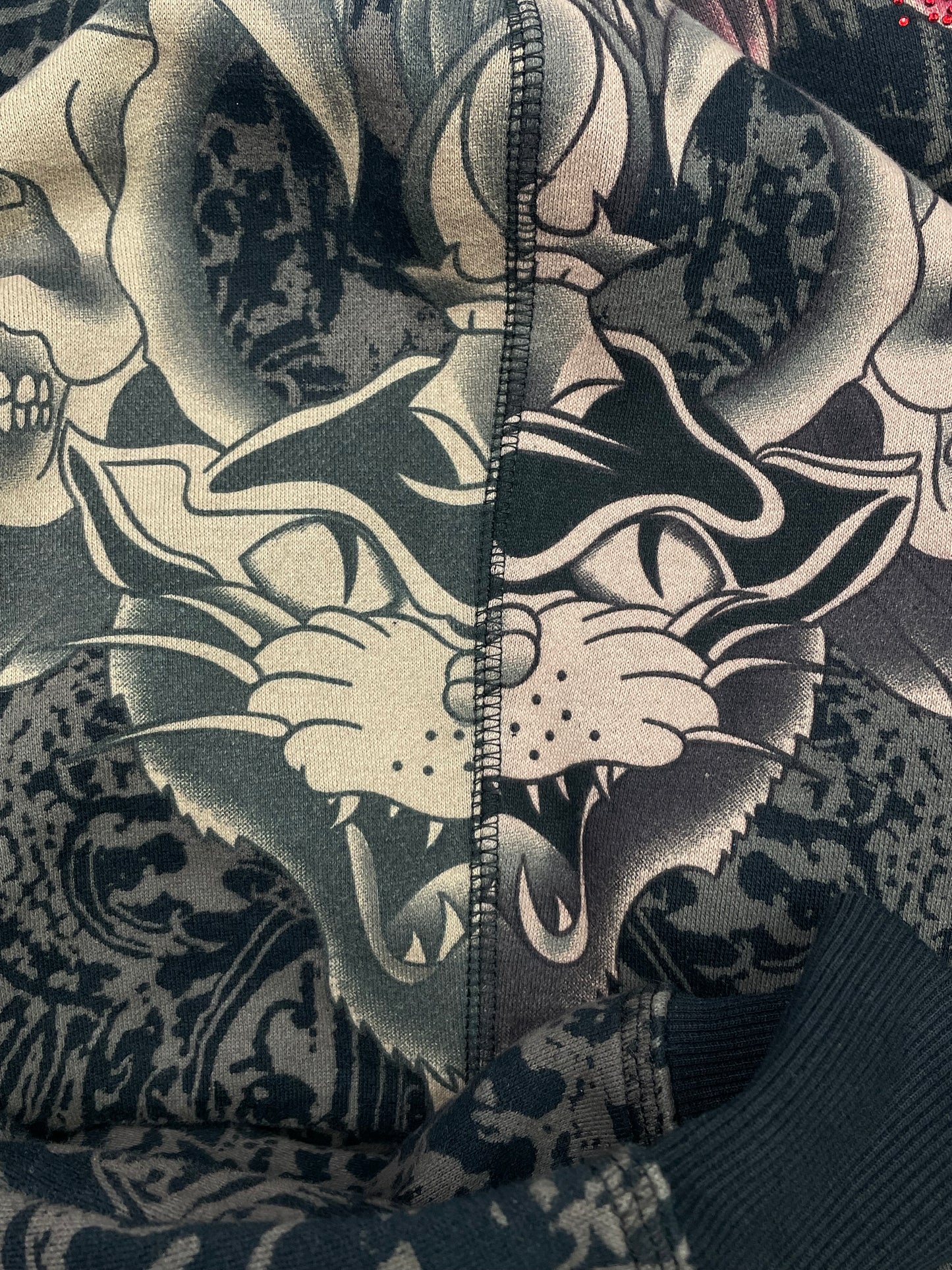 Vintage Christian Audiger “Rhinestones” Hoodie